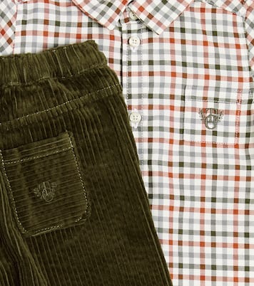 Baby cotton jersey shirt and pants set | Tartine et Chocolat