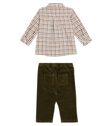 Baby cotton jersey shirt and pants set | Tartine et Chocolat