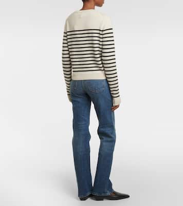 Diletta striped cashmere sweater | Khaite