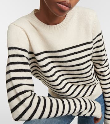 Diletta striped cashmere sweater | Khaite