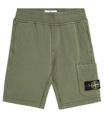 Shorts aus Baumwoll-Jersey | Stone Island Junior