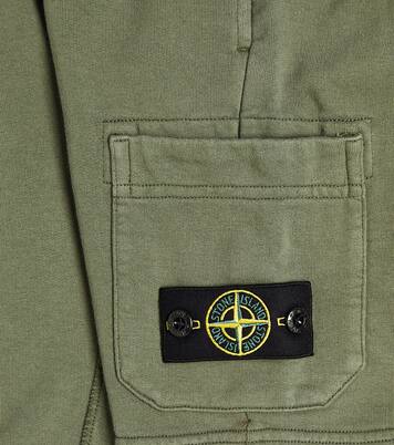Shorts aus Baumwoll-Jersey | Stone Island Junior