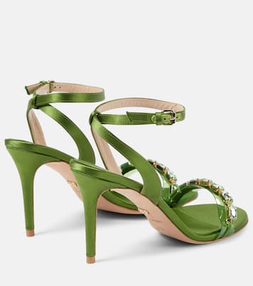 Verzierte Sandalen aus Satin | Giambattista Valli
