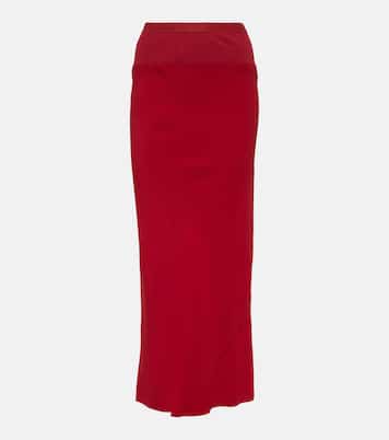 Falda midi de tiro alto | Rick Owens