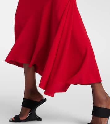 Falda midi de tiro alto | Rick Owens