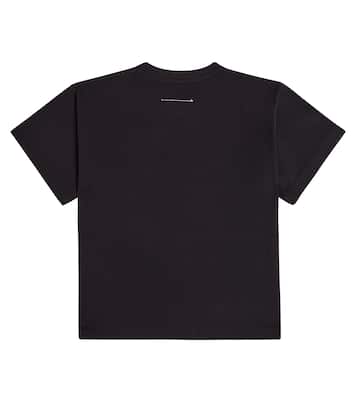 Camiseta en jersey de algodón estampada | MM6 Maison Margiela Kids