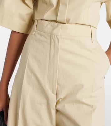 Pantalones anchos Gebe de algodón | Sportmax