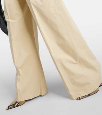 Pantalones anchos Gebe de algodón | Sportmax