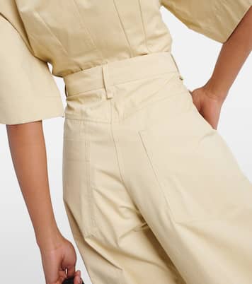Pantalones anchos Gebe de algodón | Sportmax