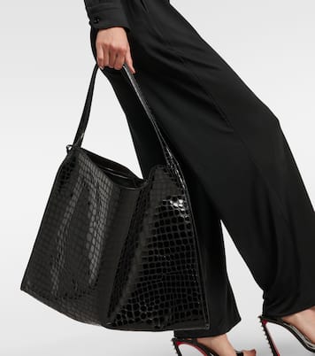 Sac Le 54 en cuir embossé | Christian Louboutin