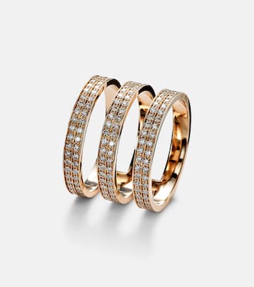 Anello Berbere in oro rosa 18kt con diamanti | Repossi