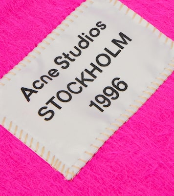 Logo wool-blend scarf | Acne Studios