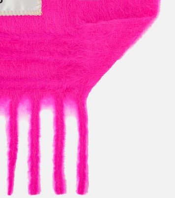 Logo wool-blend scarf | Acne Studios