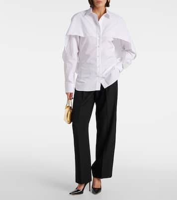Blusa de algodón con capa | Stella McCartney