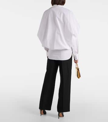 Blusa de algodón con capa | Stella McCartney