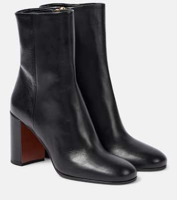 Botines de piel con logo | Prada