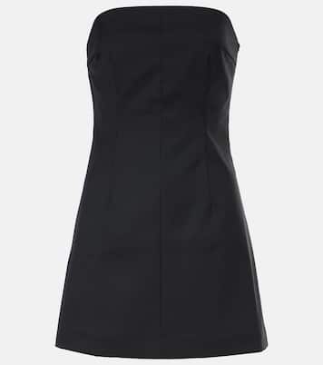 Robe Chute sans bretelles en satin | Entire Studios