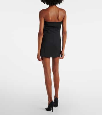 Robe Chute sans bretelles en satin | Entire Studios