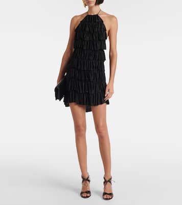 Abito corto con volant | Tom Ford