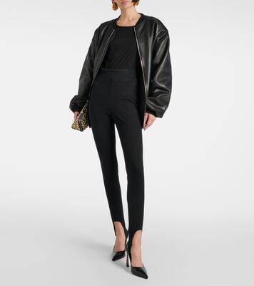 Jetset jersey stirrup leggings | Frame