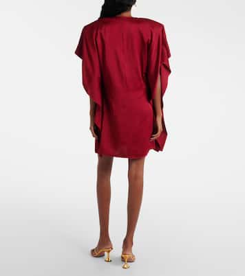 Draped jersey minidress | Stella McCartney