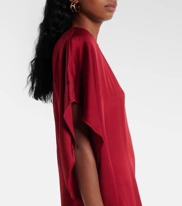 Draped jersey minidress | Stella McCartney