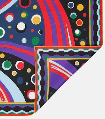 Foulard Fontane in twill di seta | Pucci