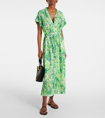 Bedrucktes Maxikleid Mya | Poupette St Barth