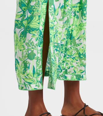Bedrucktes Maxikleid Mya | Poupette St Barth