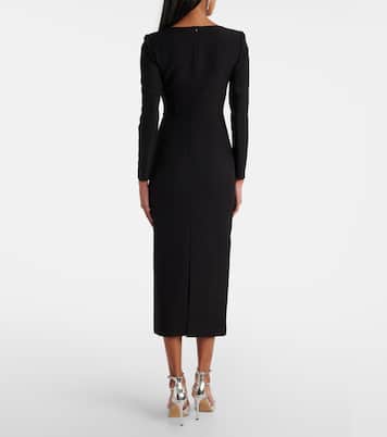 Abito midi in crêpe | Roland Mouret