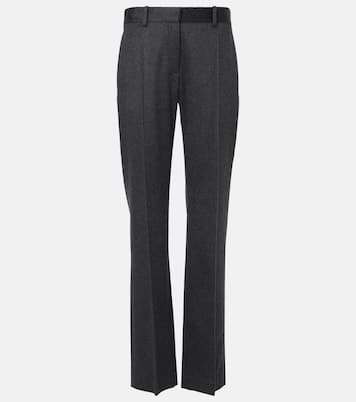 Pantaloni regular Selvie in cashmere | The Row