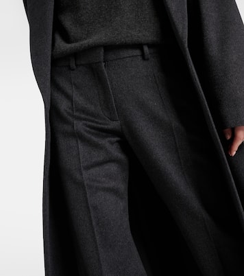 Pantaloni regular Selvie in cashmere | The Row