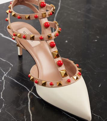 Salones Rockstud 65 de piel | Valentino Garavani