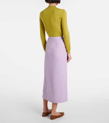 Gonna midi in sablé | Gucci