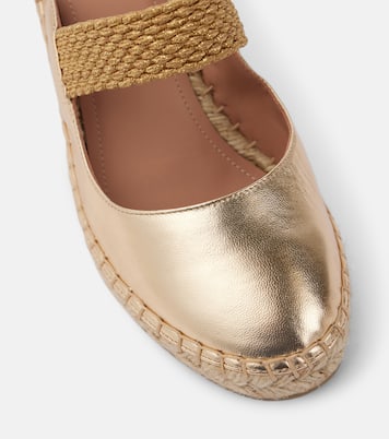 Alpargatas con cuña Siena 70 de piel | Malone Souliers