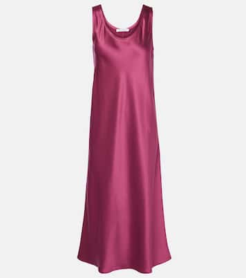 Abito midi Banjo in raso di seta | Max Mara