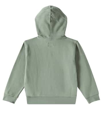 Sweat-shirt à capuche en coton à logo | C.P. Company Kids