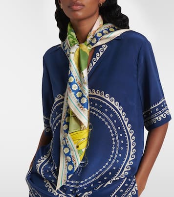 Foulard Hazel in twill di seta | Alémais