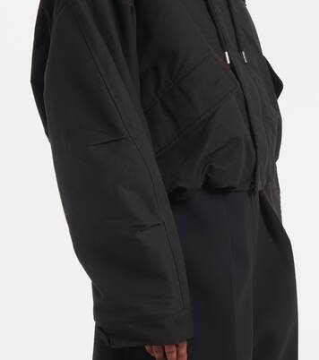 Veste Parka Courte Caraco en coton | Jacquemus