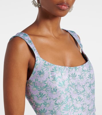 Abito midi Numa Daisy in broccato floreale | Markarian