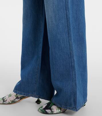 Jean Kansas a gamba larga e vita alta | 7 For All Mankind