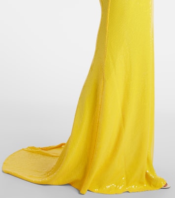 Vestido corsé con lentejuelas | Alex Perry