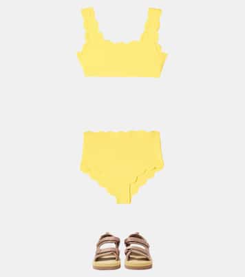 Santa Monica scalloped bikini bottoms | Marysia Bumby