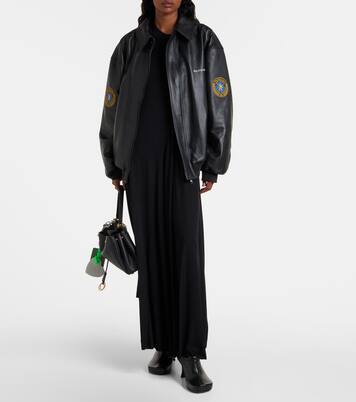 Pleated maxi dress | Balenciaga