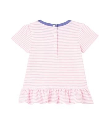 Baby - T-shirt in cotone a righe con volant | Polo Ralph Lauren Kids