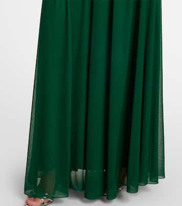 Carnet mesh jersey maxi dress | Max Mara