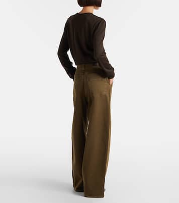 High-rise wide-leg jeans | Lemaire