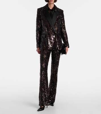 Blazer mit Pailletten | Veronica Beard