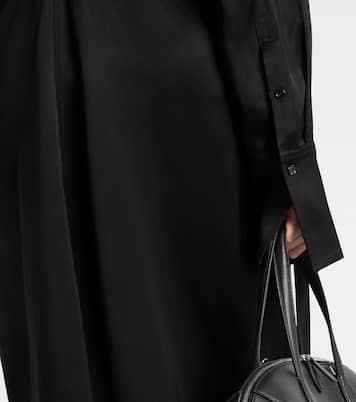 Slouch crêpe satin shirt dress | Toteme