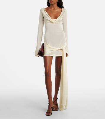 Draped minidress | Aya Muse